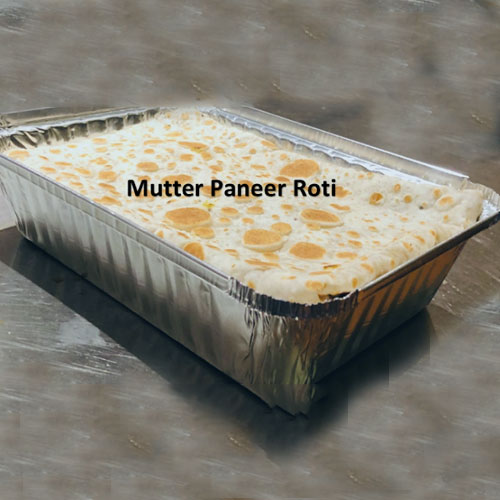 Mutter Paneer Roti