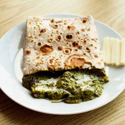 Saag Paneer Roti