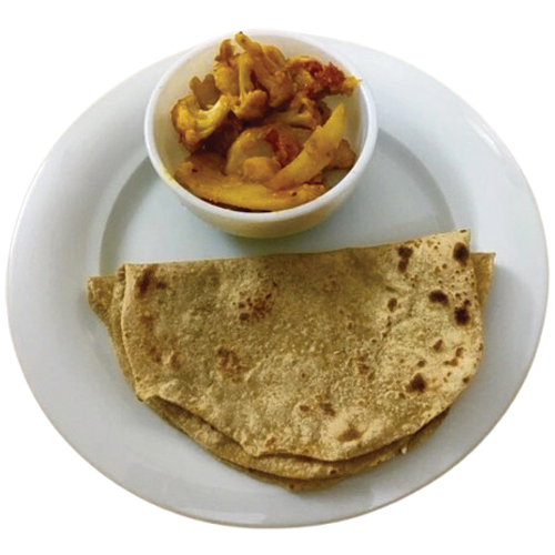 Aloo Gobi Adraki Roti